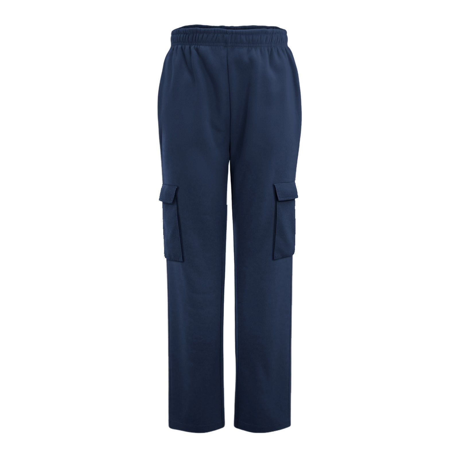 Women's Solid Color Loose And Idle Drooping Straight Wide-leg Pants