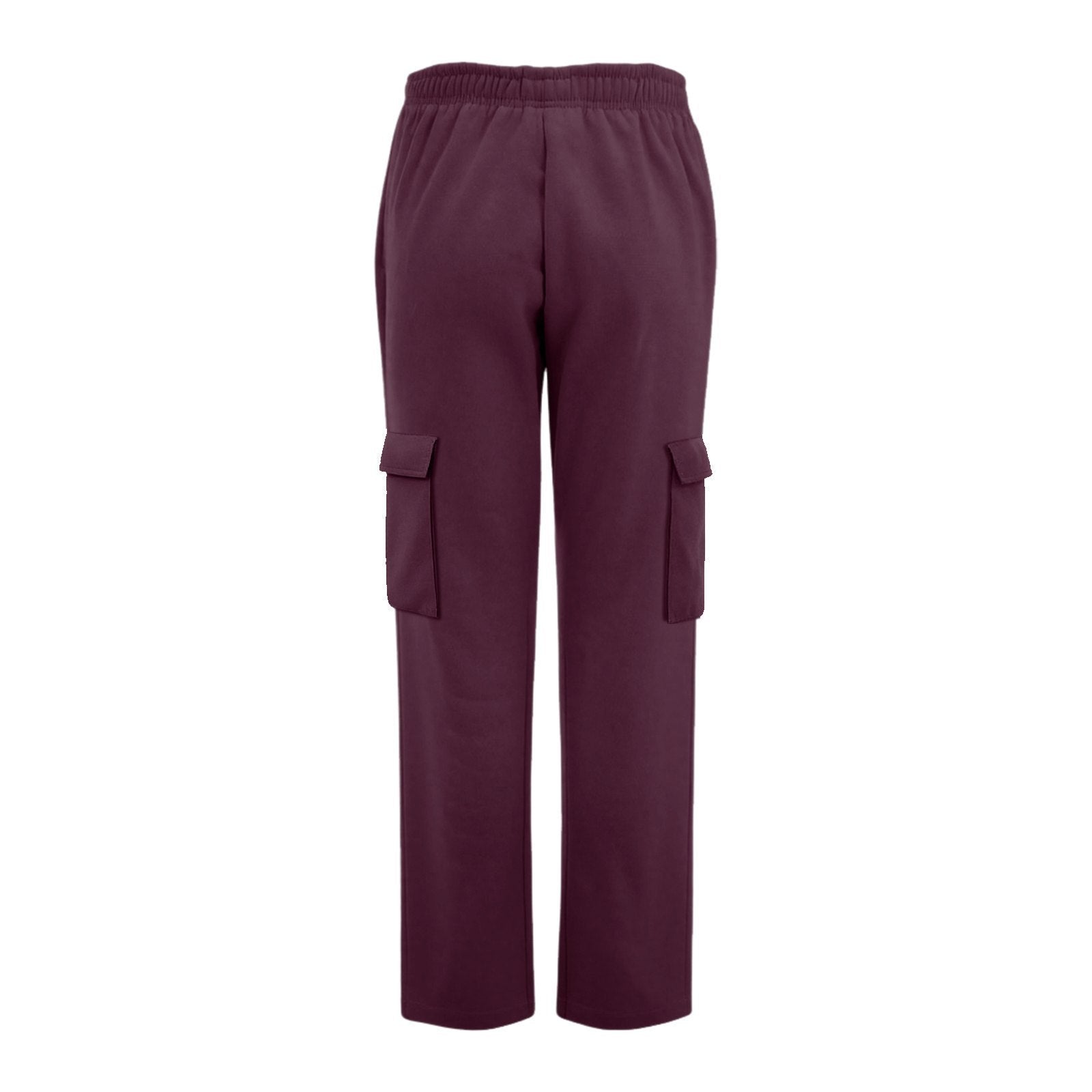 Women's Solid Color Loose And Idle Drooping Straight Wide-leg Pants