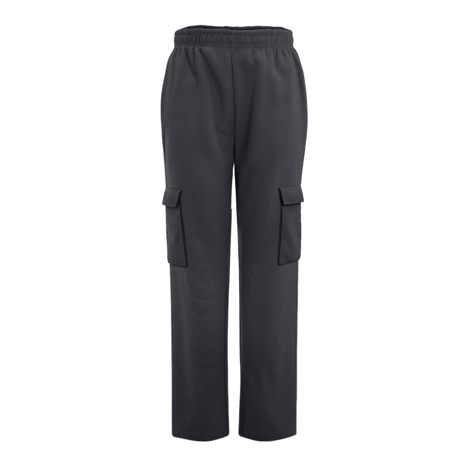 Women's Solid Color Loose And Idle Drooping Straight Wide-leg Pants
