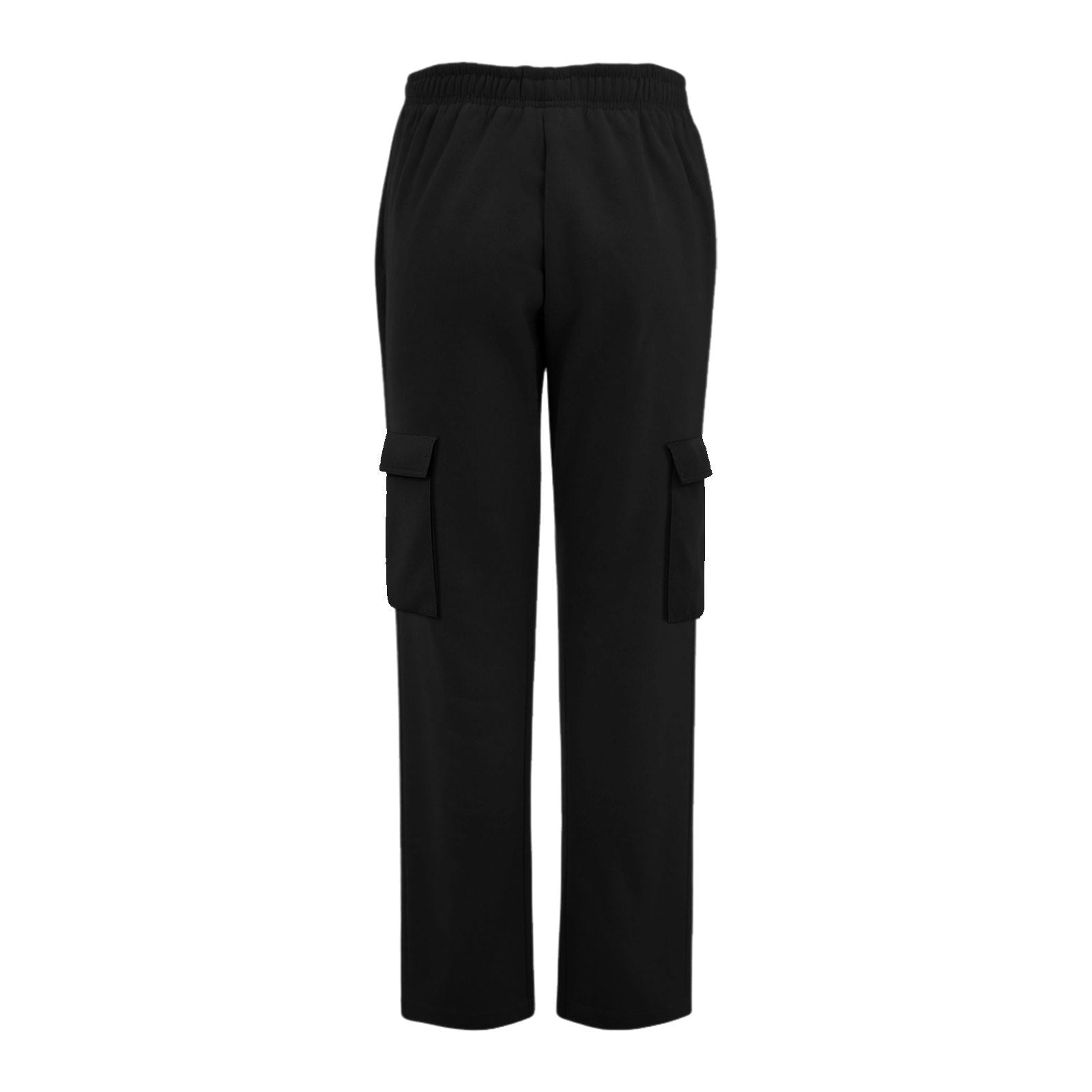 Women's Solid Color Loose And Idle Drooping Straight Wide-leg Pants