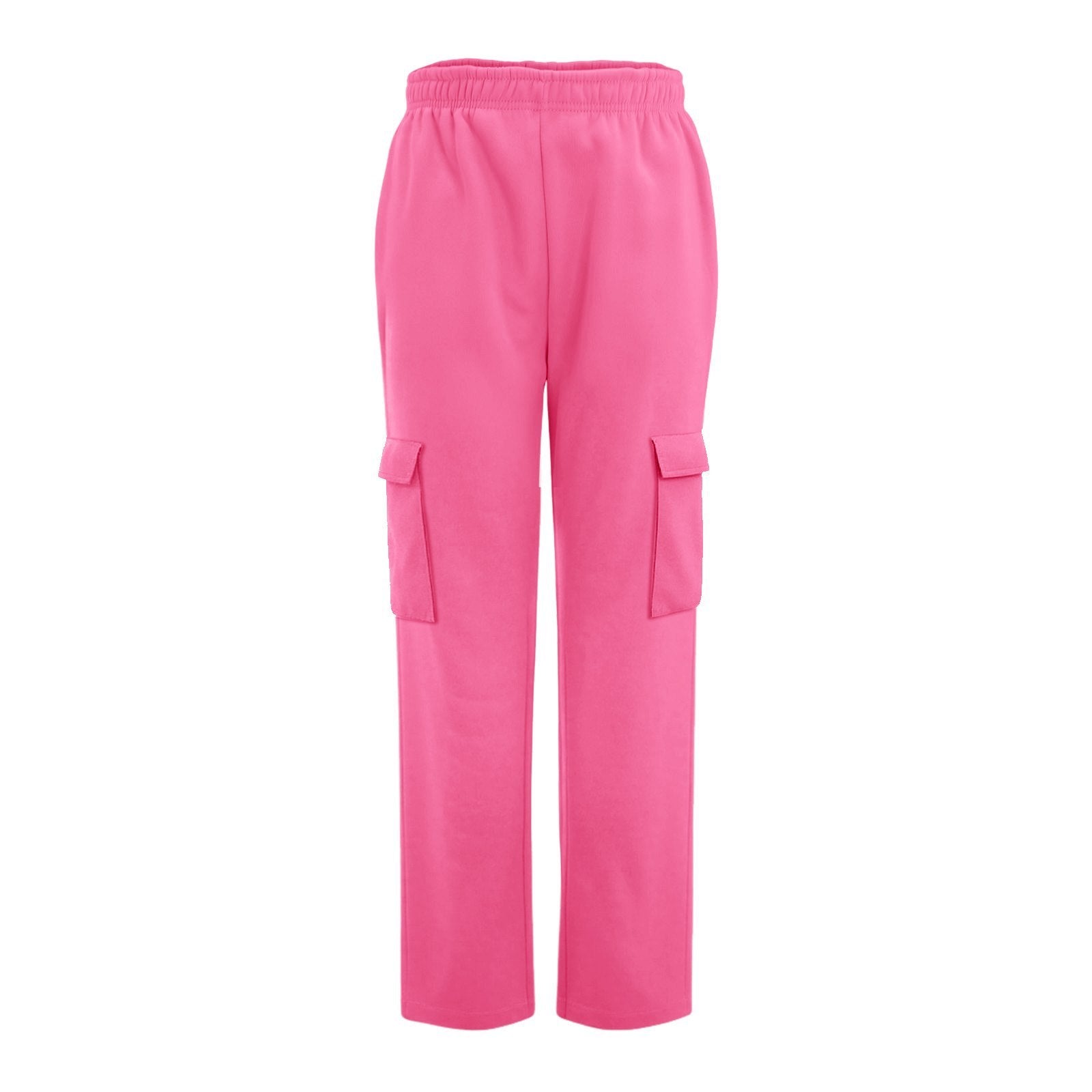 Women's Solid Color Loose And Idle Drooping Straight Wide-leg Pants