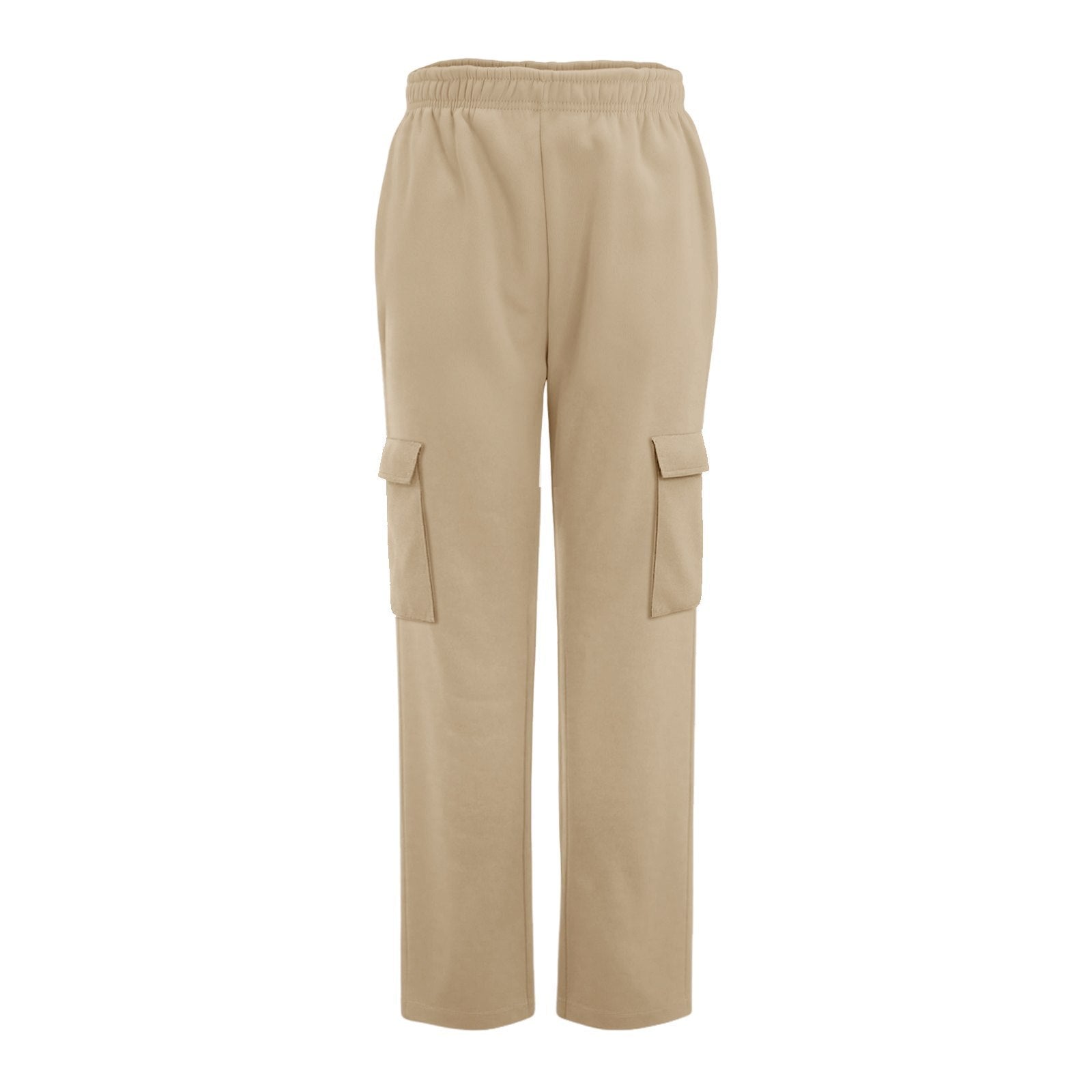Women's Solid Color Loose And Idle Drooping Straight Wide-leg Pants